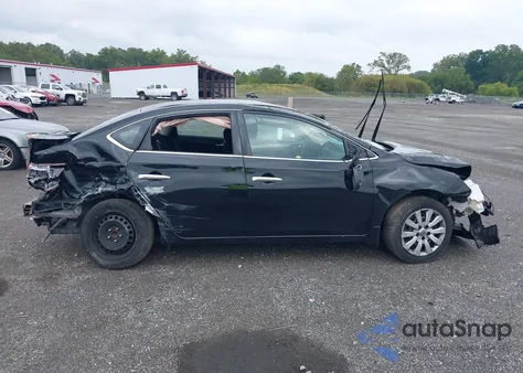 2019 Nissan Sentra S z USA, uszkodzony, nr VIN 3N1AB7AP7KY337229